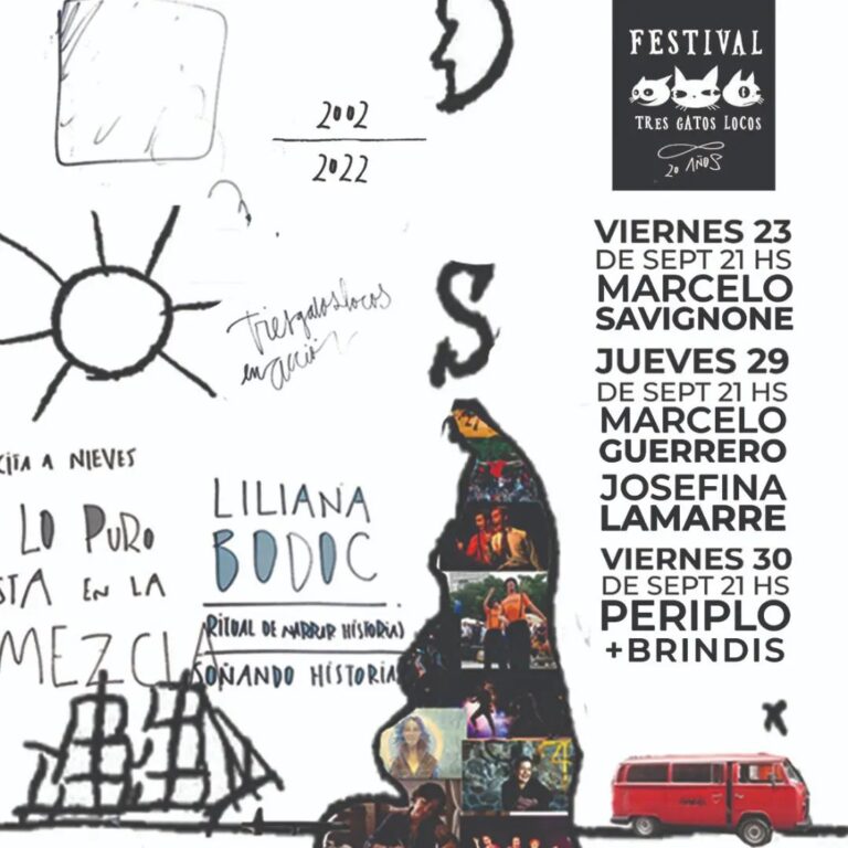 Lee más sobre el artículo FESTIVAL TRES GATOS LOCOS 20 AÑOS