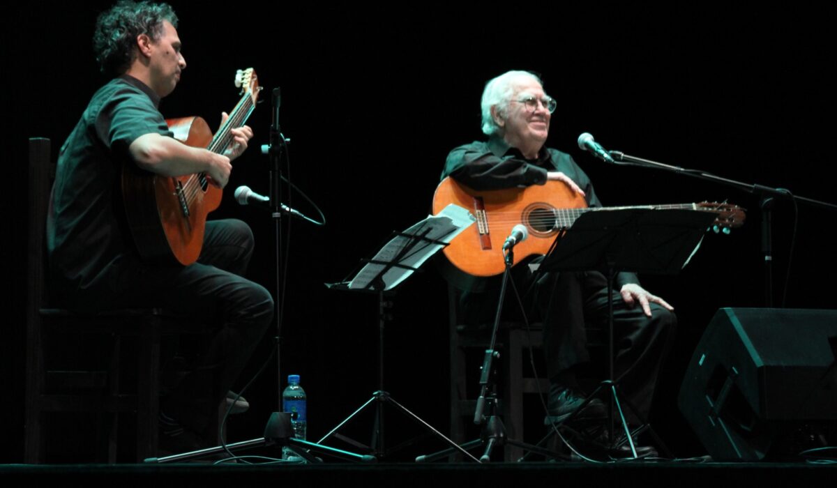 Tata Cedrón y Daniel Frascoli